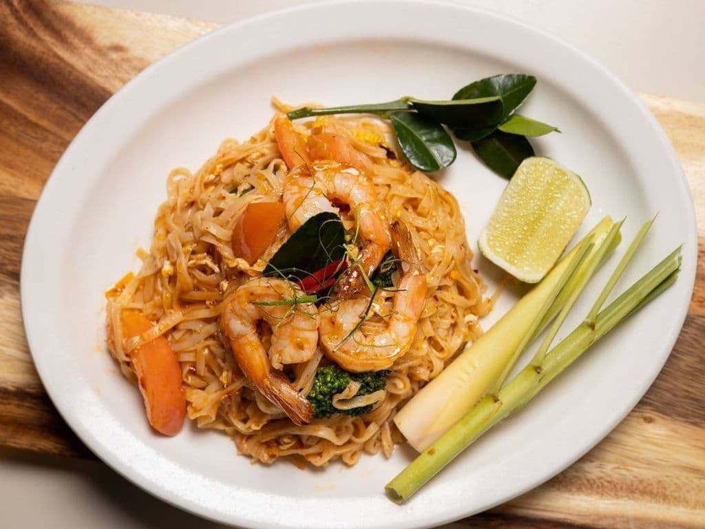 NF4. Tom Yum Fried Noodle with Prawn