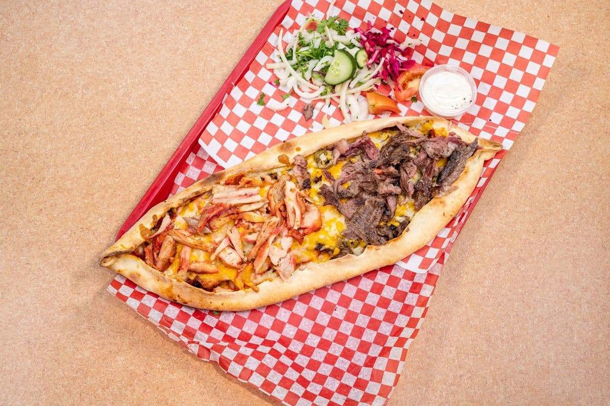 Turkish Style Beef Pizza