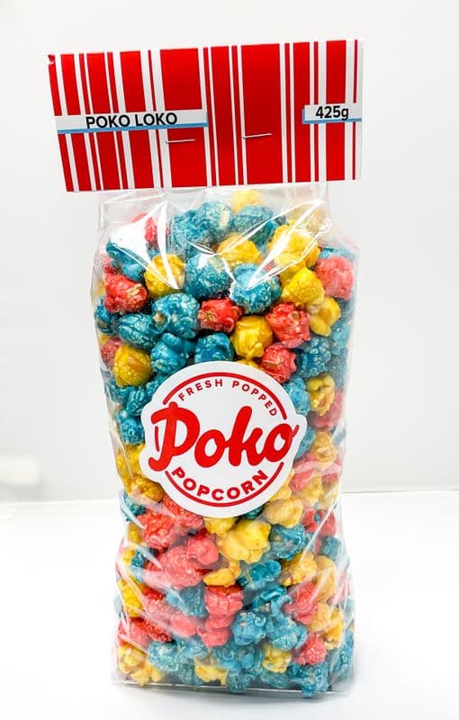 Poko-Loko Fruit Frenzy Popcorn (8 Cup Bag, Serves 2-4)