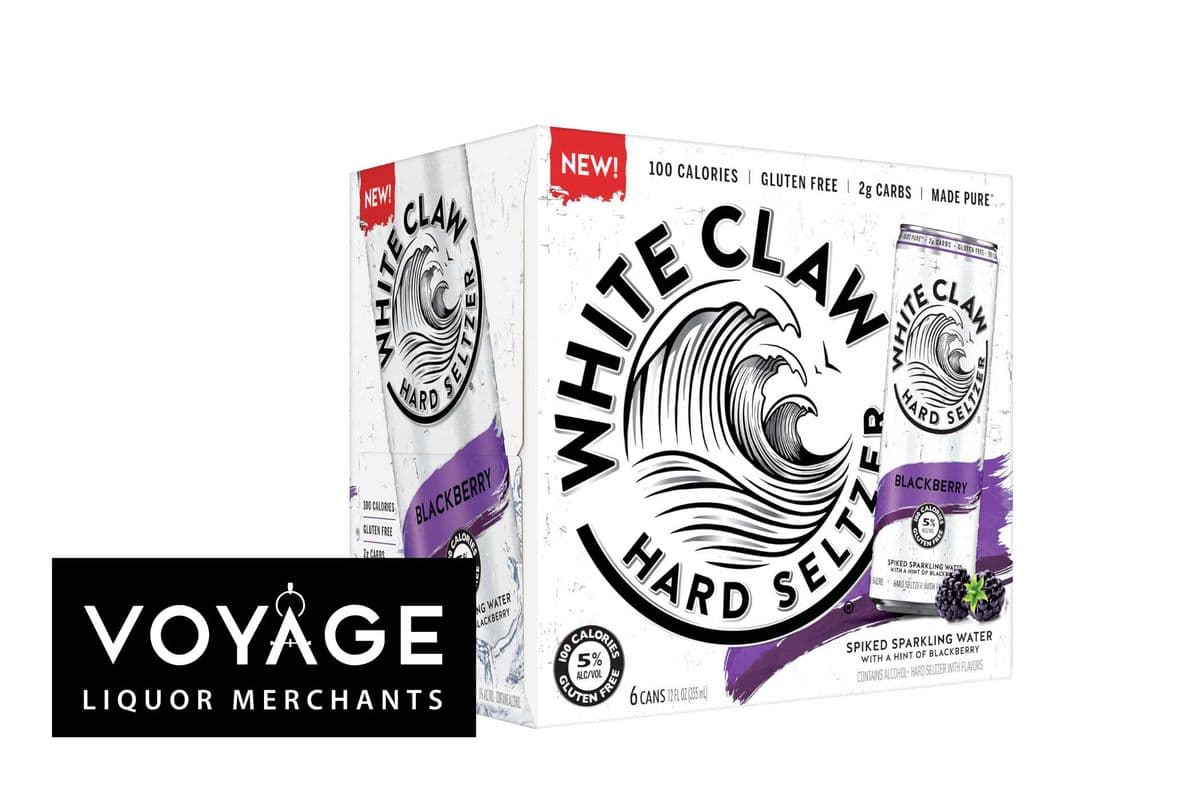 White Claw Blackberry Seltzer (6 x 355 ml)