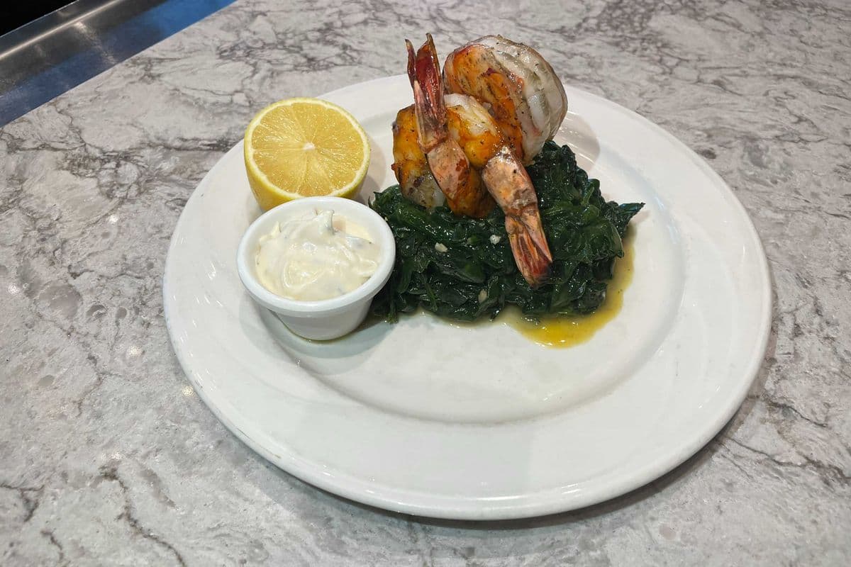 Crevettes grillées géantes U10 ( 3 mcx) / Grilled Shrimp U10 (3 pcs)
