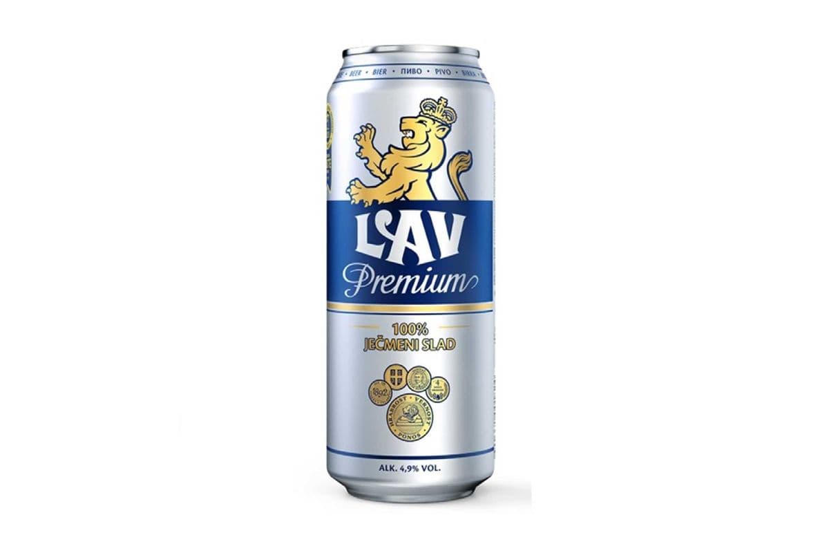 791517. LAV LAGER BEER (1 x 500ML)