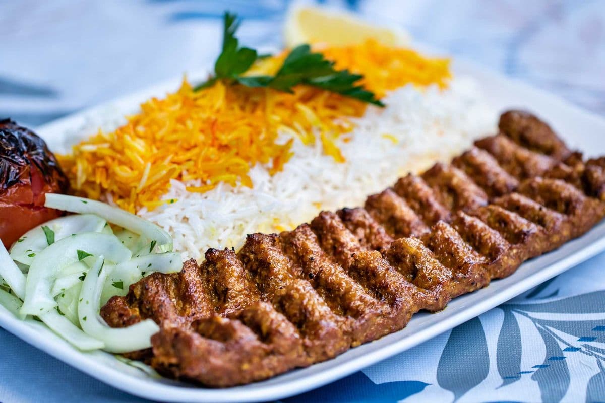 Koobideh - Lamb and Beef Mix (2 Skewers)