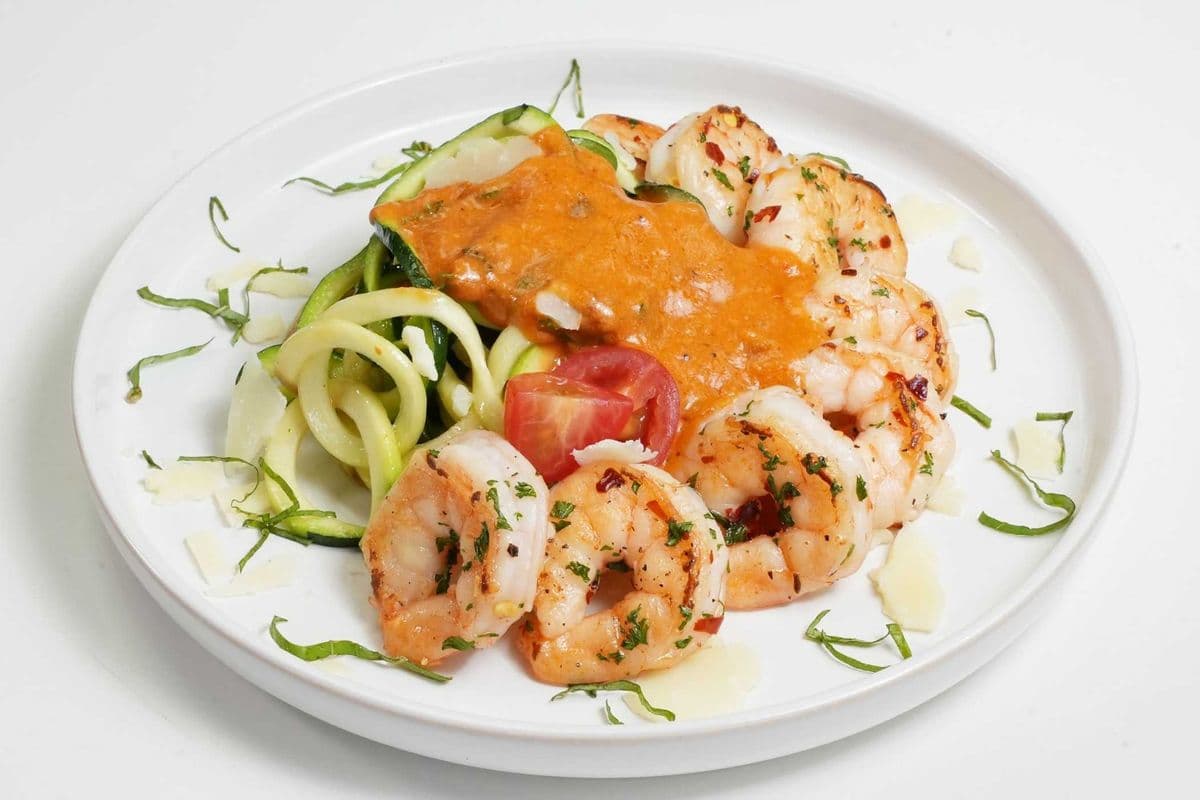 Keto Shrimp Rosé (290 Cal)
