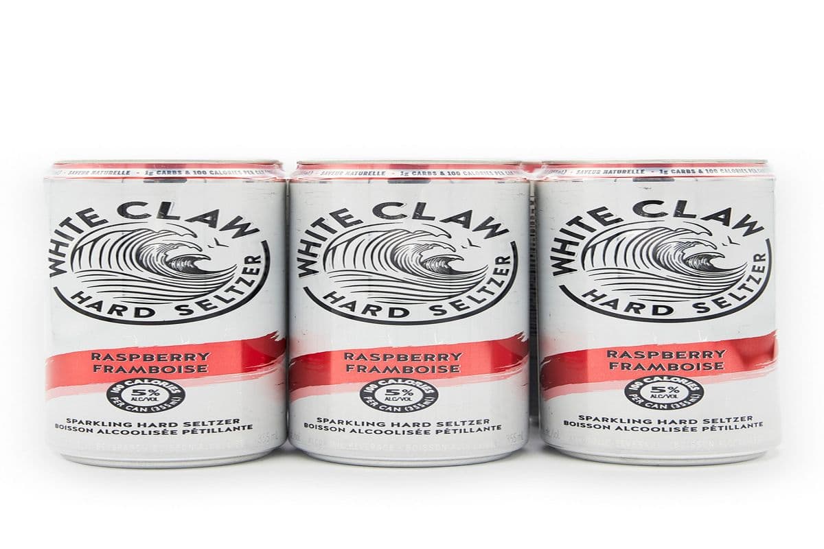 845712. White Claw Raspberry (6 Cans) (1 x 6pc)