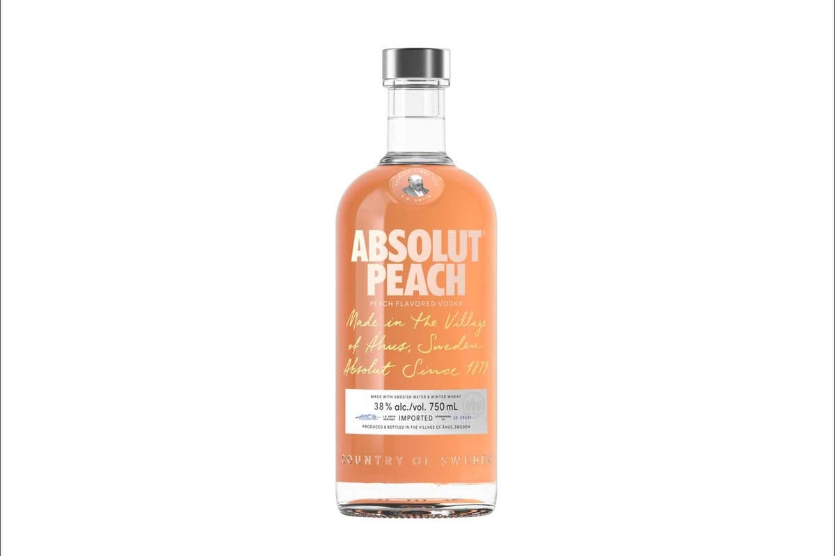 Absolut Peach Vodka (750 ml) (1 x 750ml)