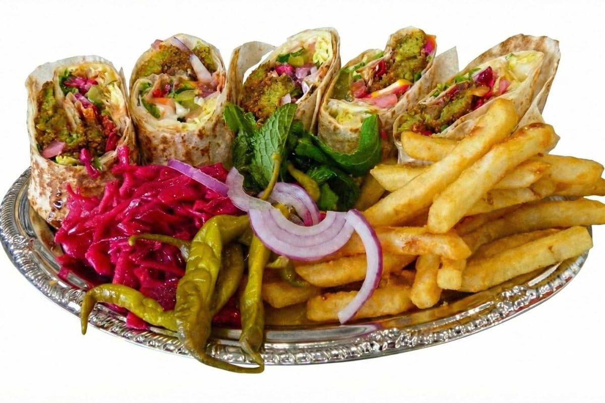 Falafel Zay Zaman Plate Vegie