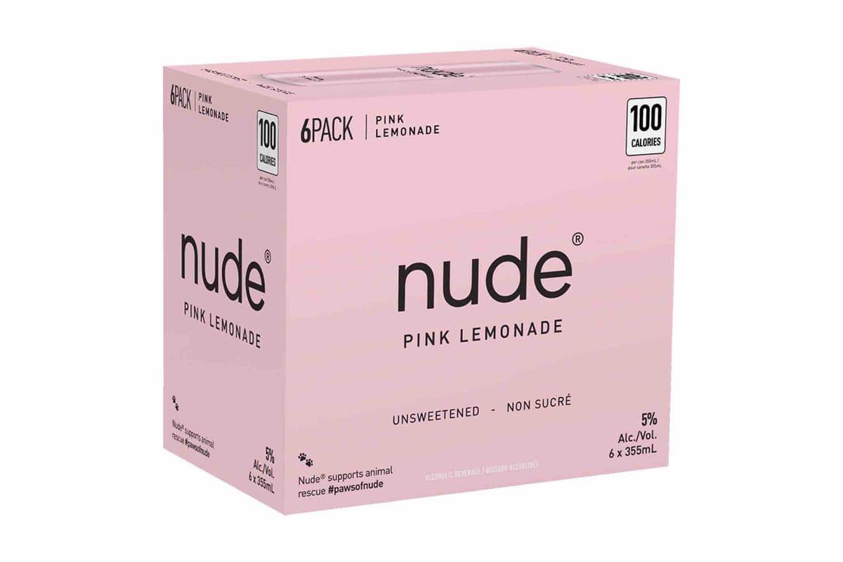 Nude Pink Lemonade *** NEW LIMITED EDITION FLAVOUR *** (1 x 6x355mL)