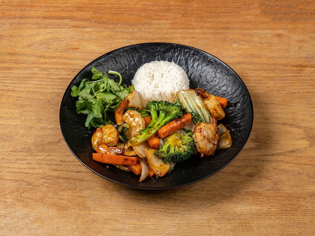 63. Crevettes et pétoncles au sel et poivre / Salt and Pepper Shrimp and Scallops