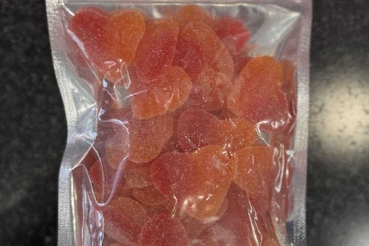Strawberry Peach Heart Gummies