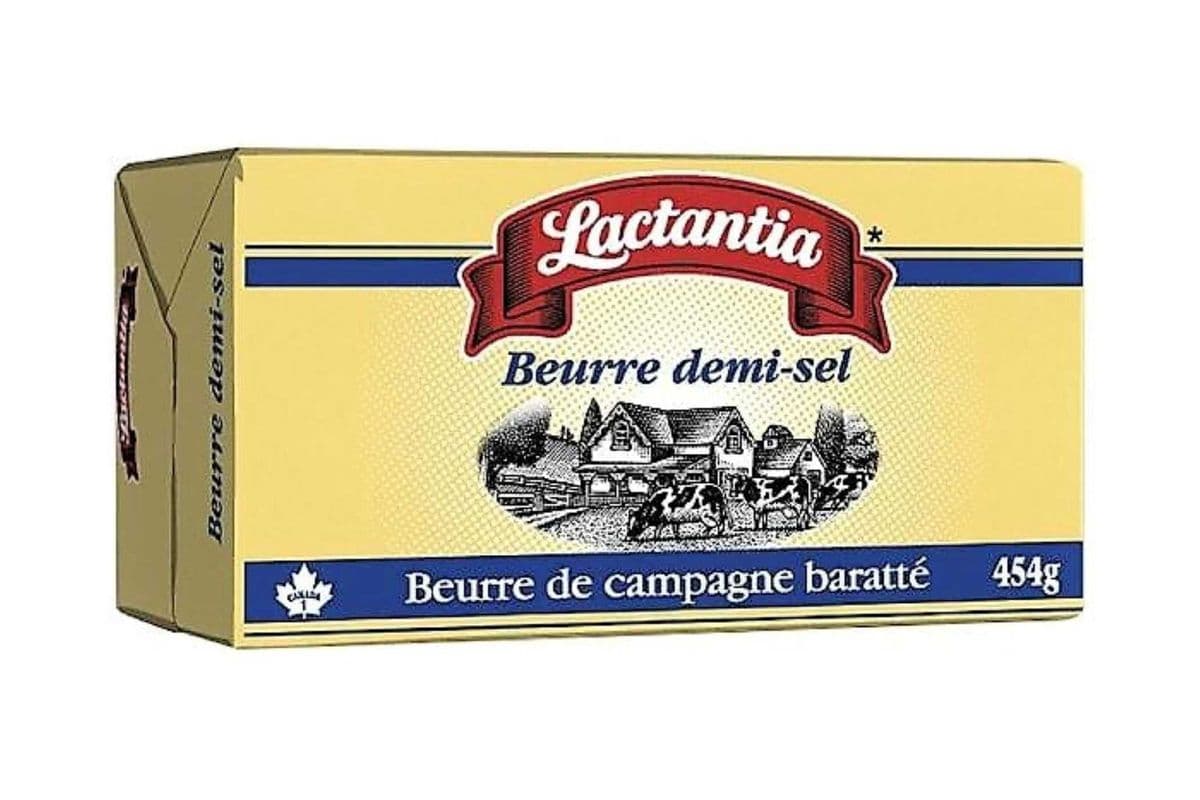 Lactancia Beurre Demi-Sel/Semi Salted Butter (454g)