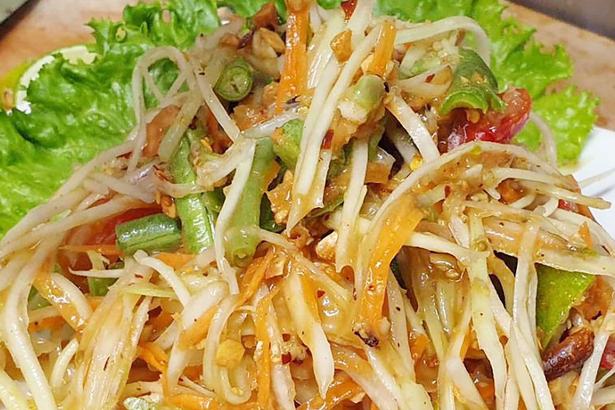Y1_Salade de papaye Thaïlandaise / Thai Papaya Salad