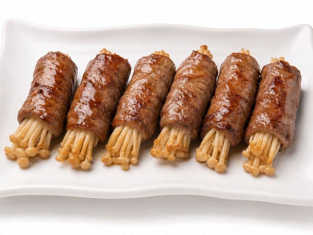 C9 Baby Mushroom Beef Roll (6pcs)