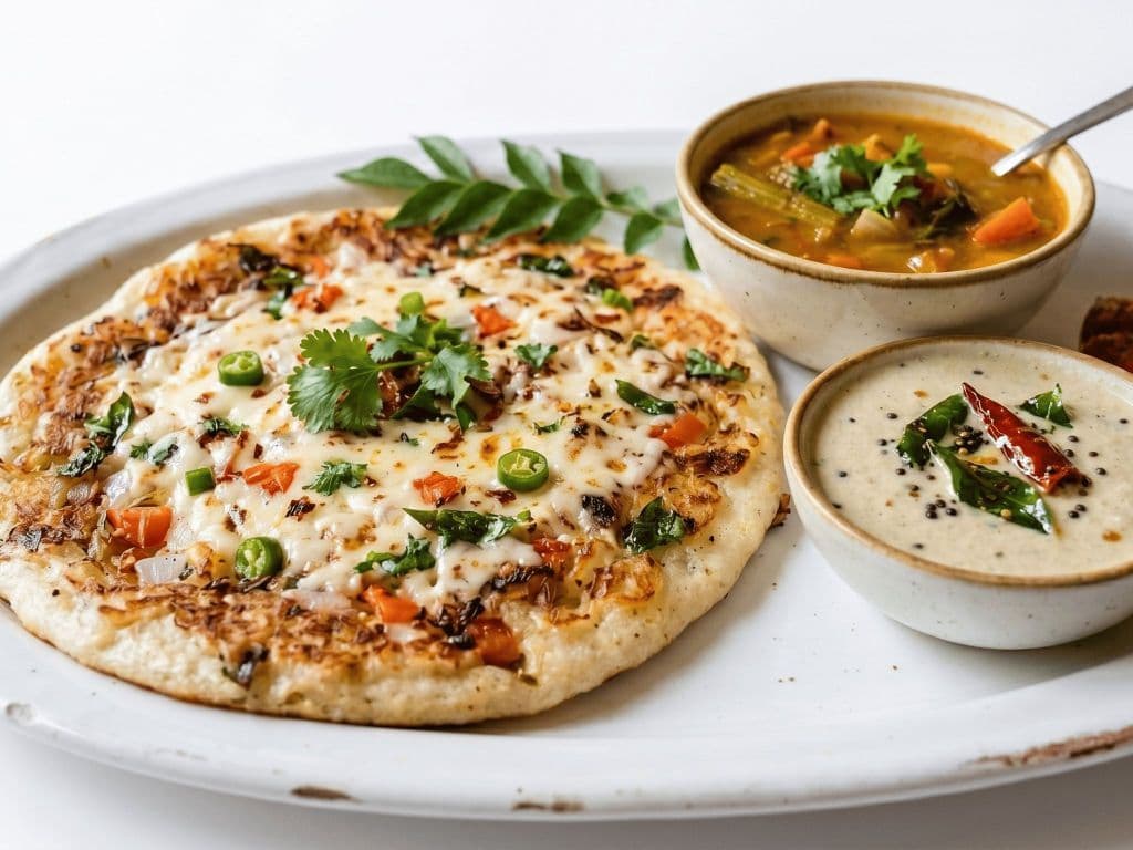 Chilli Cheese Uttapam