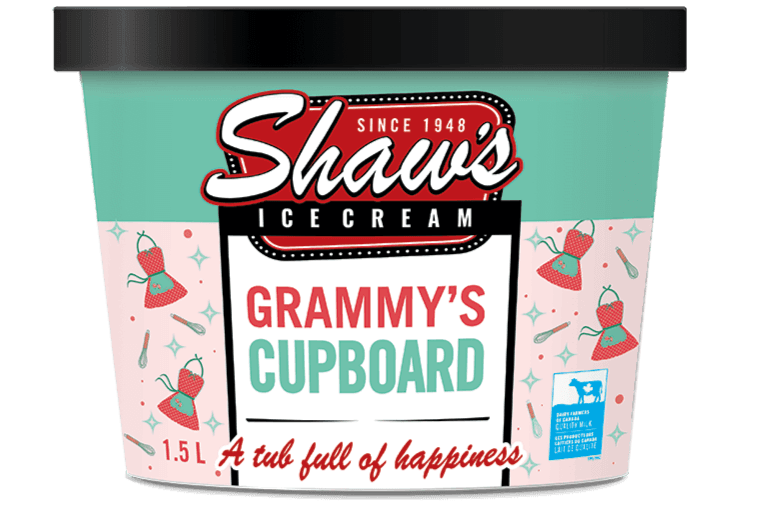 Shaw's- Grammy's cupboard ice cream- take home-1.5 l (1.5 l)
