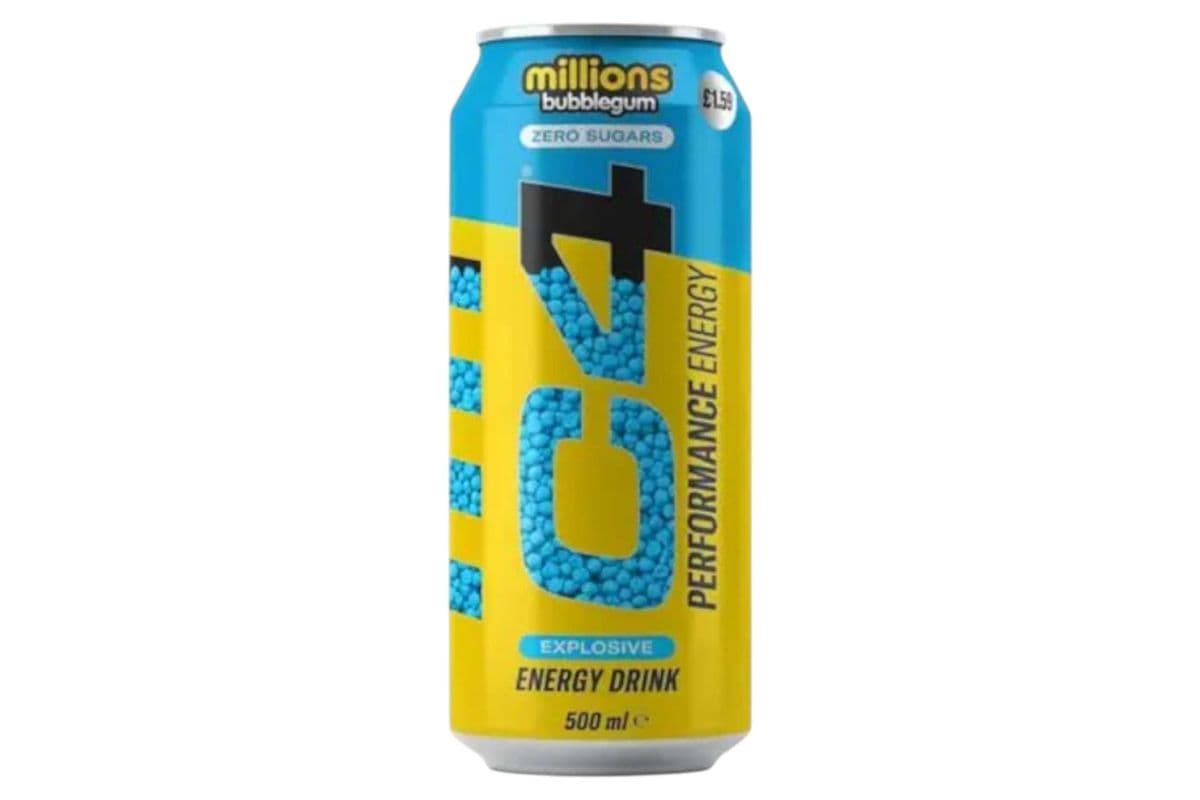 C4 Energy Millions Bubblegum Zero Sugar (500ml) (3 Cal)