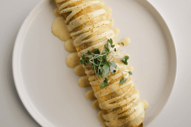 Avocado - Bacon Crepe
