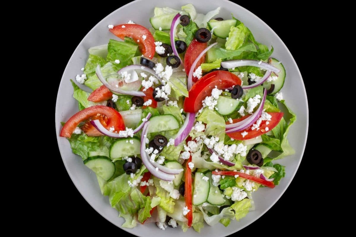 Plate of Greek Salad