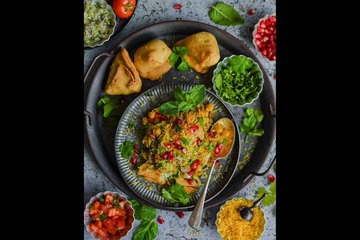 Street Samosa Chaat