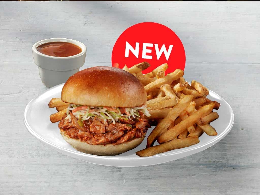 NEW! Kids Smoky Rib Sammy