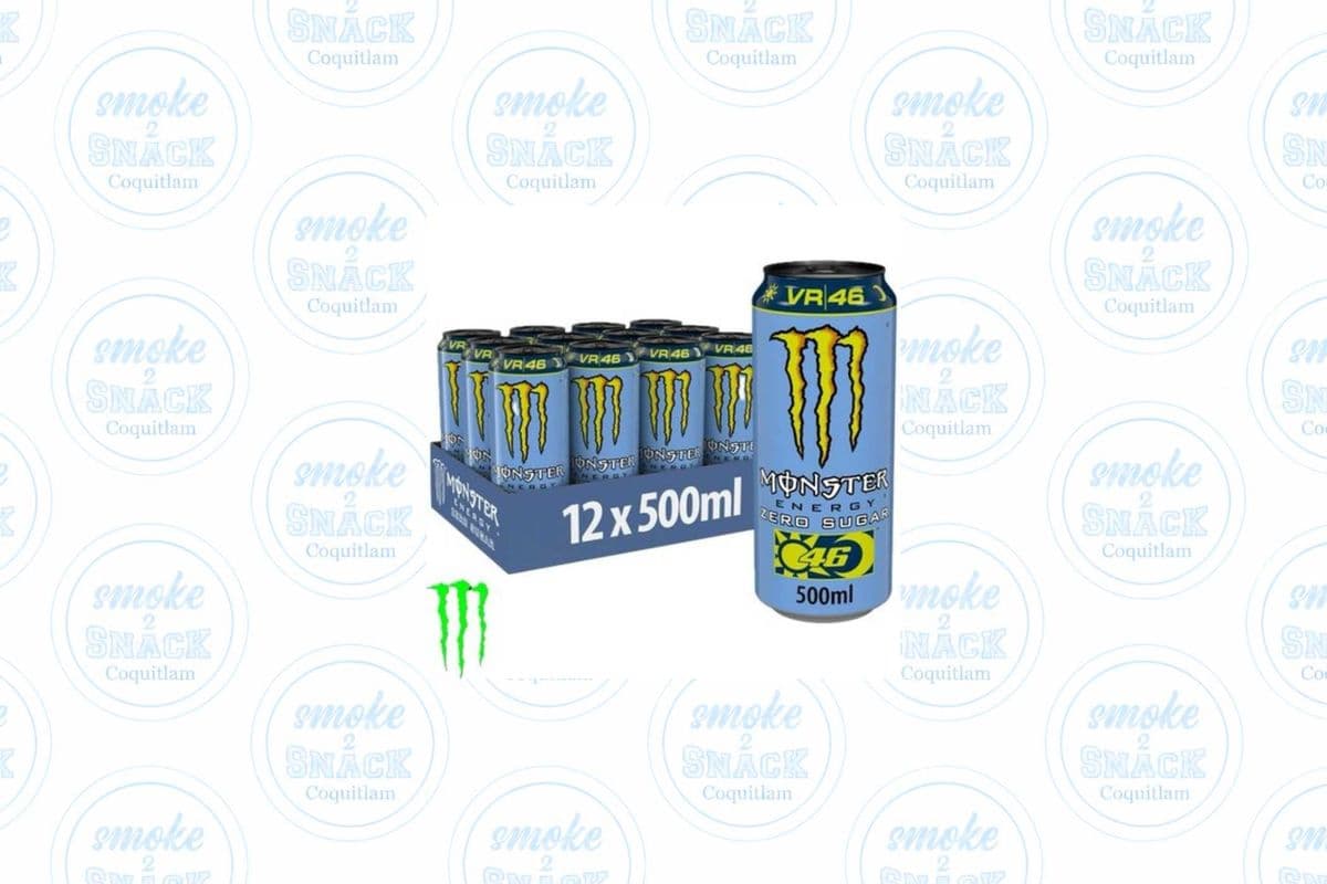 MONSTER ENERGY VR 46 ZERO SUGAR (500ML)