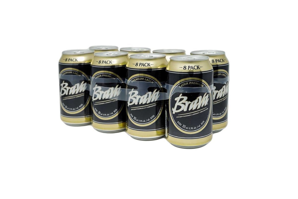Brava (8 Pack ) (1 x 355 ML)