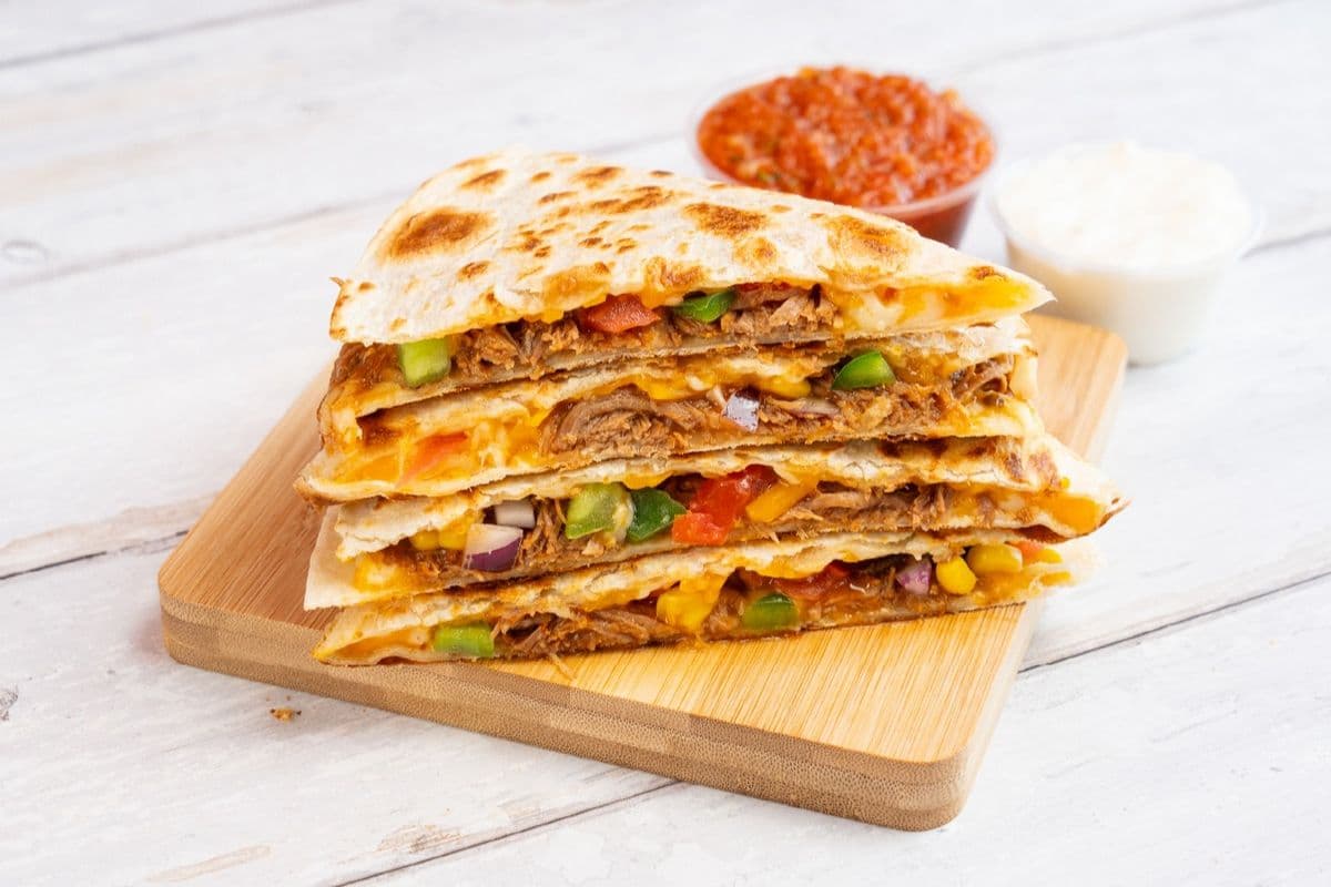 Barbacoa Quesadilla