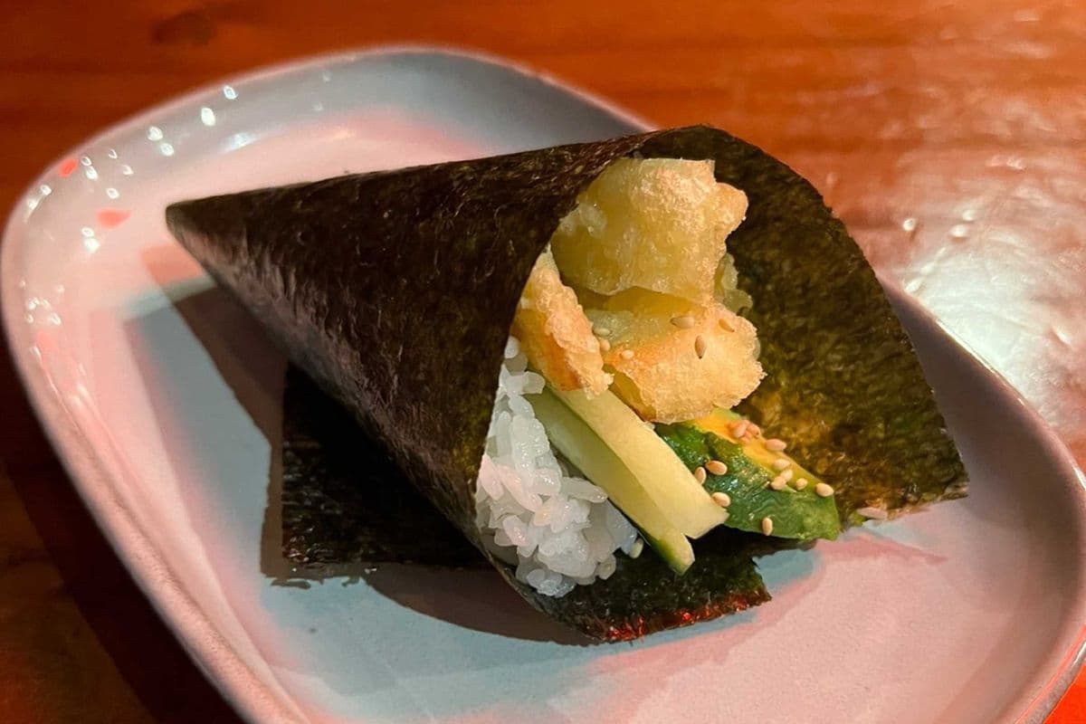 Yam Tempura Cone