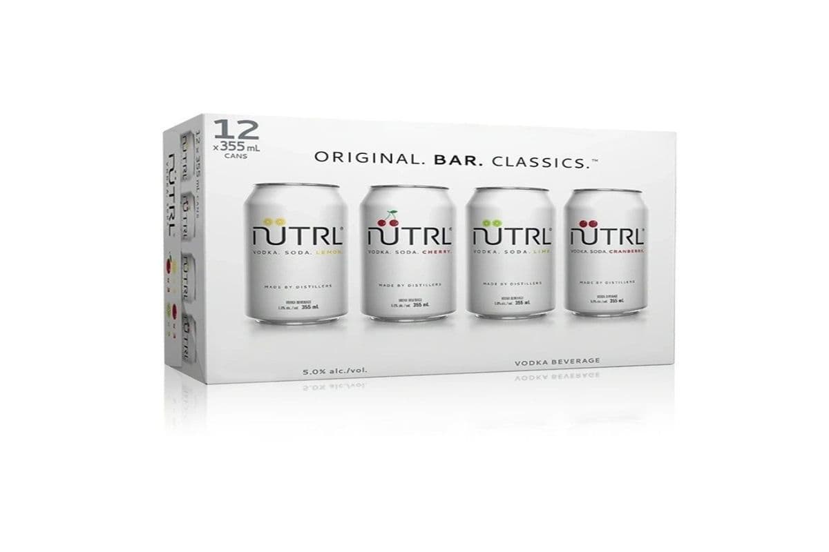 NUTRL ORIGINAL CLASSIC MIX PACK (12 CANS X 355ML) 5.0% ABV (12 x 355 mL)
