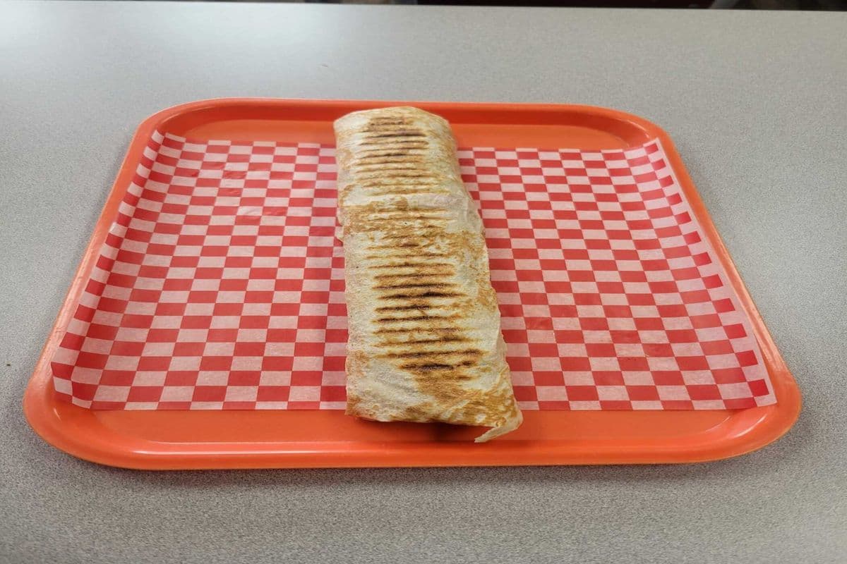 Chicken shawrma saj