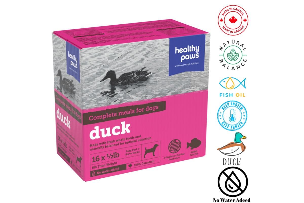 Healthy Paws - Canine Complete Dinner Duck (0.5 lb)