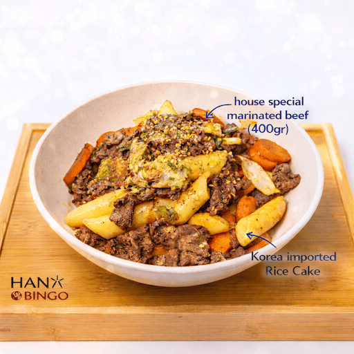 [K-Food[ Royal Court Topokki (non-spicy) / 궁중 떡볶이 / 宫廷炒年糕