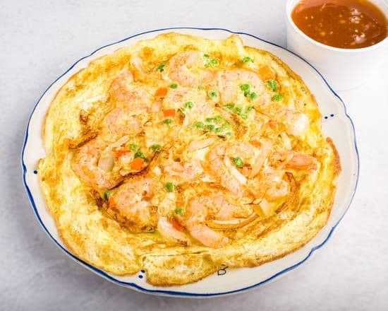 E4. Shrimp Egg Foo Yung