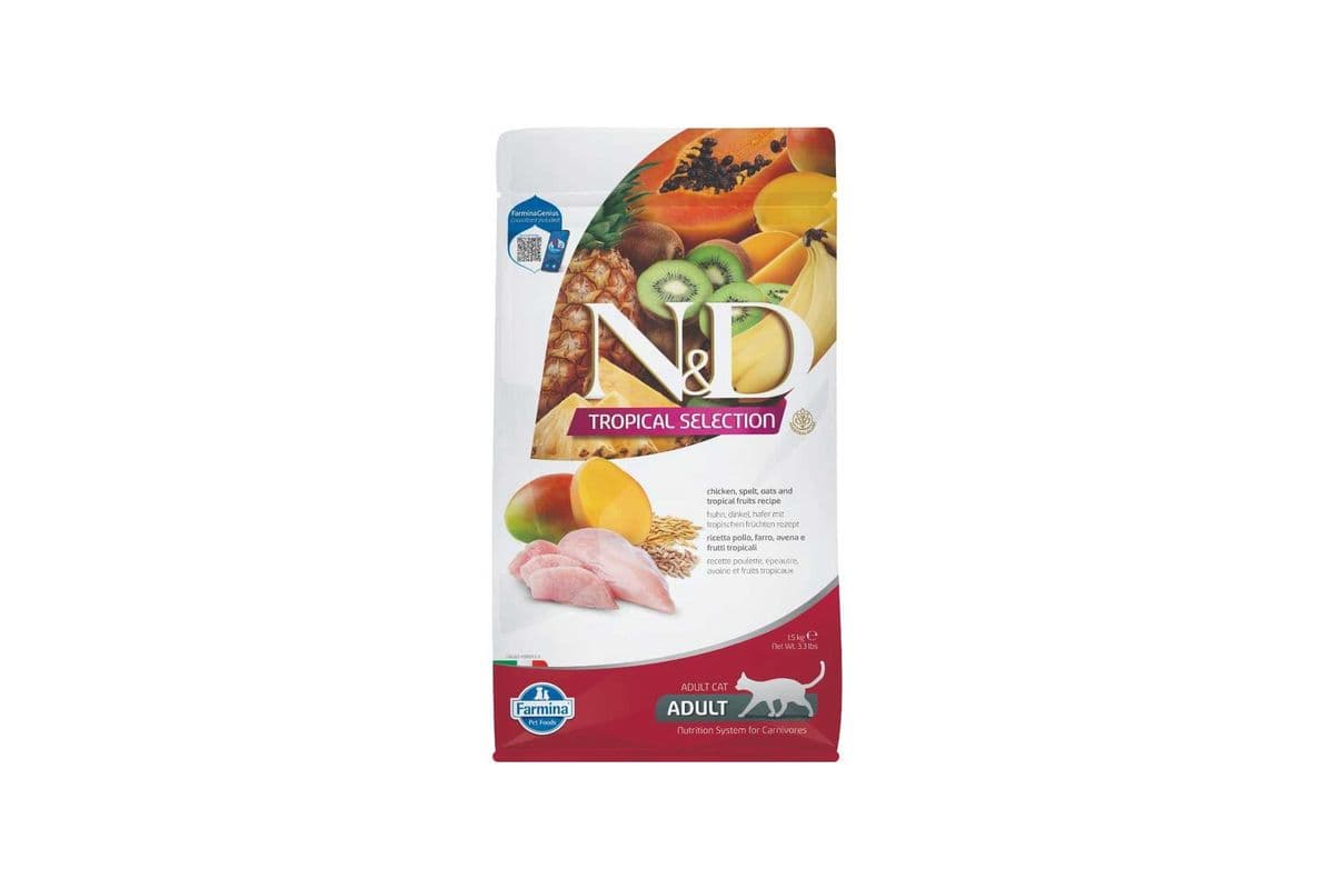 FARMINA N&D Cat Tropical Selection Chicken 1.5kg (1.5kg )