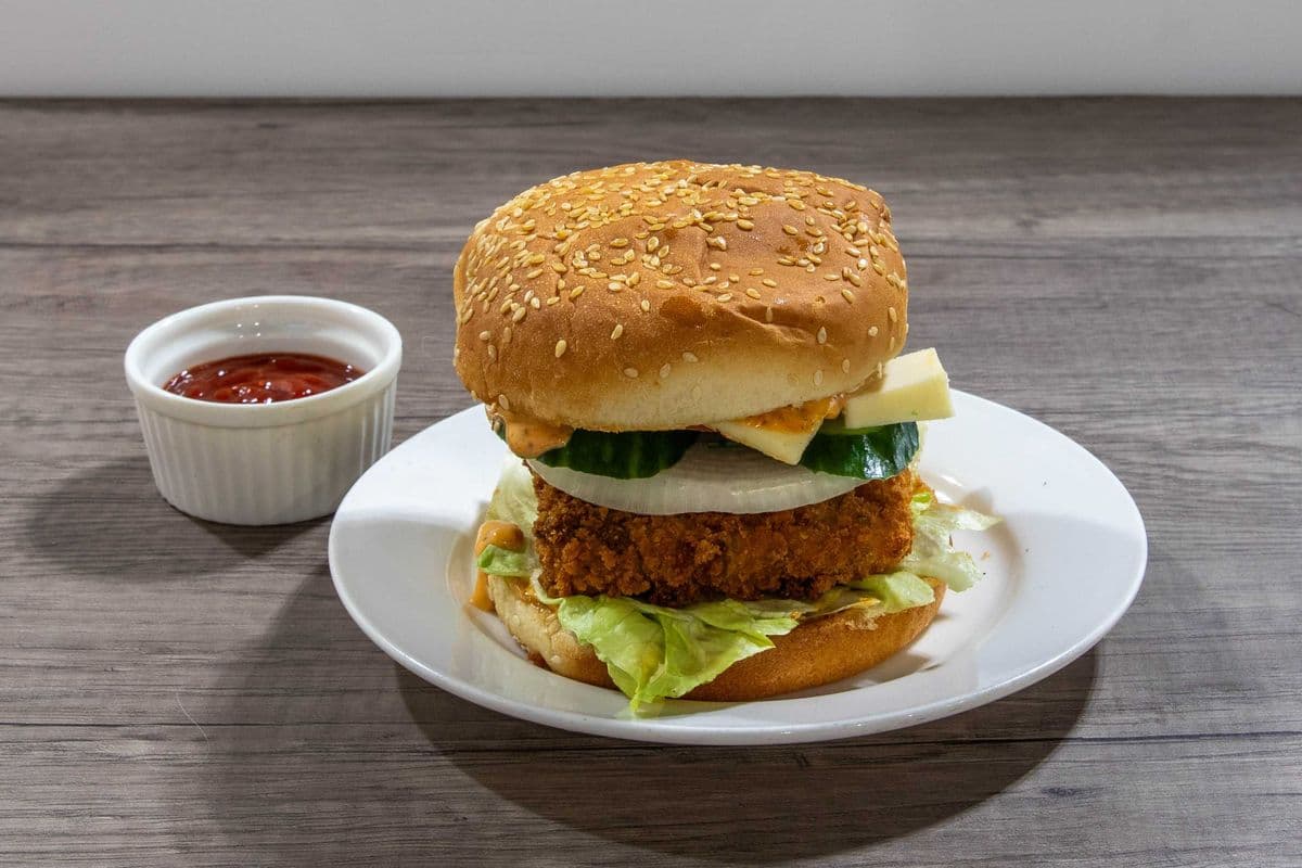 Veg Aloo Tikki Burger
