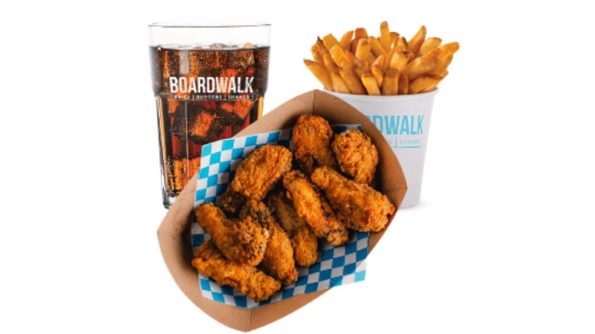 Chicken Wings 8pc Combo