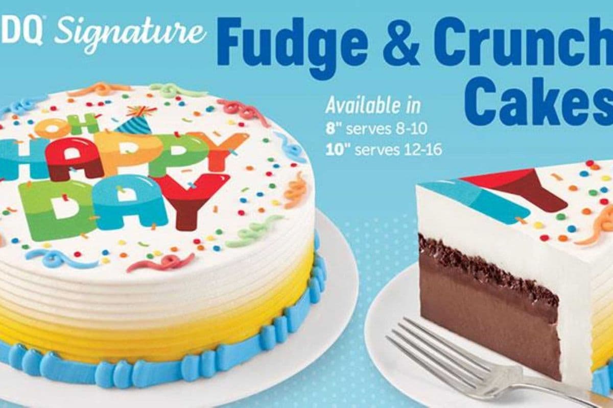 $5.00 OFF 8" Standard Celebration Cake - DQ® Cake