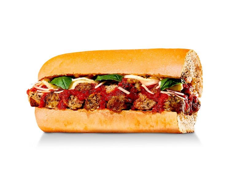 Regular 6" Meatball Parmesan