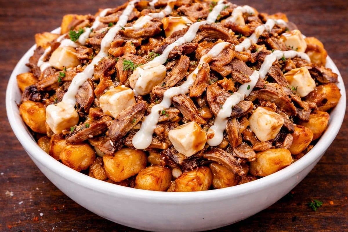 Chicken Shawarma poutine (30 oz)