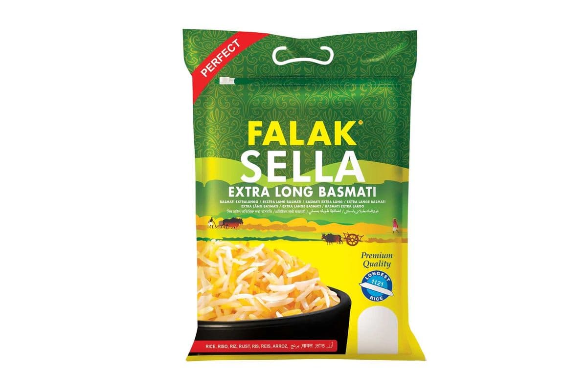 Falak Sela Basmati Rice (10 lbs)