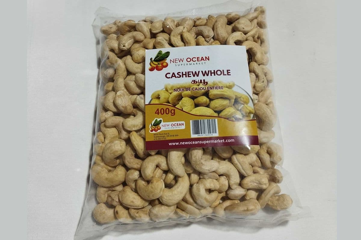 New Ocean Raw Cashew Whole (400g)