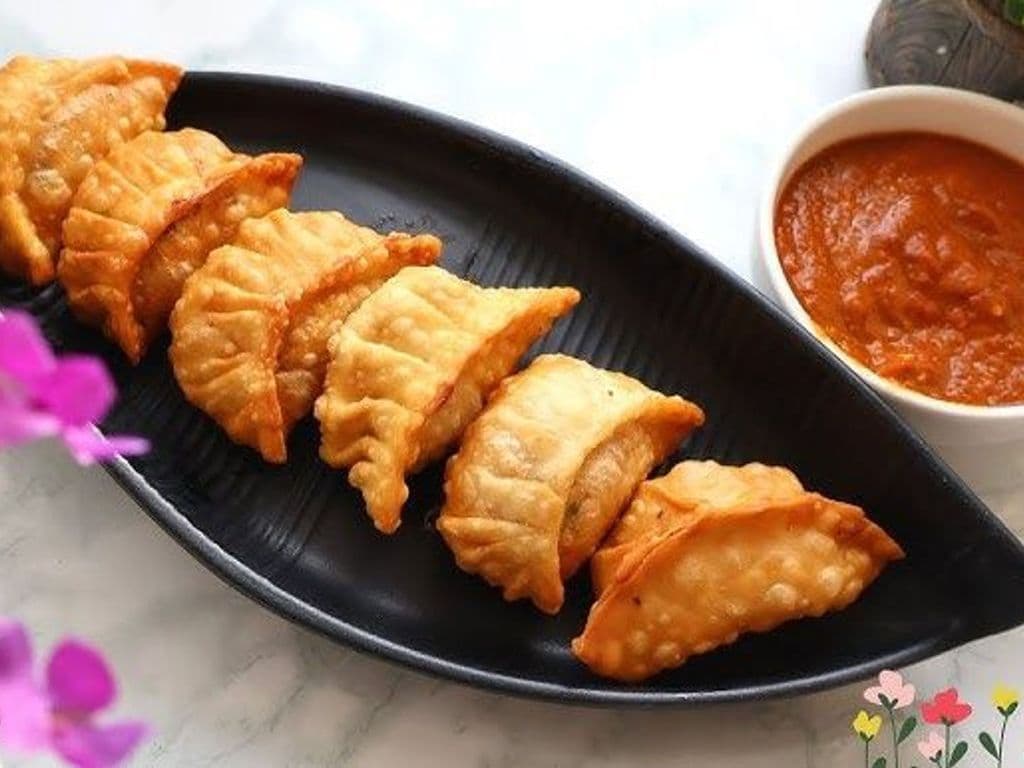 Fried Momos Paneer,