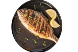 Lemon and Garlic BBQ Fish Platter(1lb)