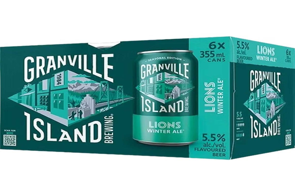 GRANVILLE LIONS WINTER ALE (6 x 355ML)