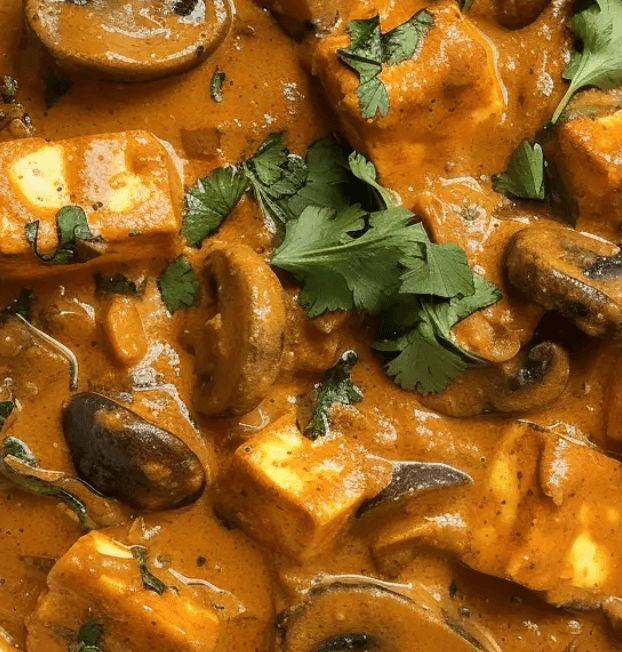DHINGRI DOLMA (Mushroom & Paneer Stir-fry)