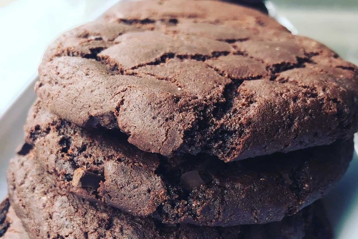 Vegan Double Chocolate Cookie