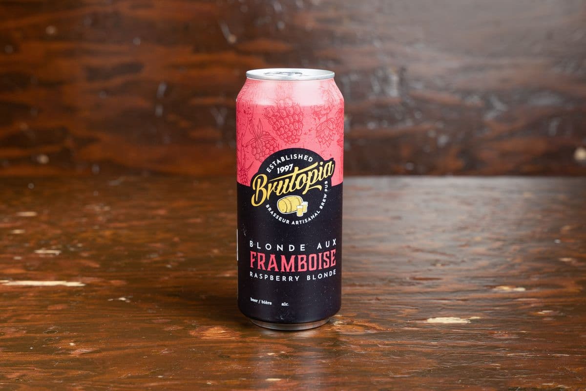 Ale Blonde Fruit - Raspberry Blonde (1 x 473 ml Can)