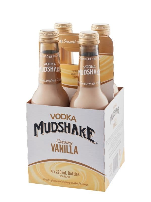 Mudshake Vinilla (4 Bottles)