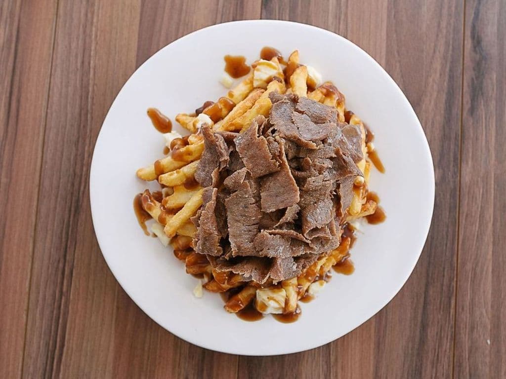 Small Lamb Donair Poutine- OO