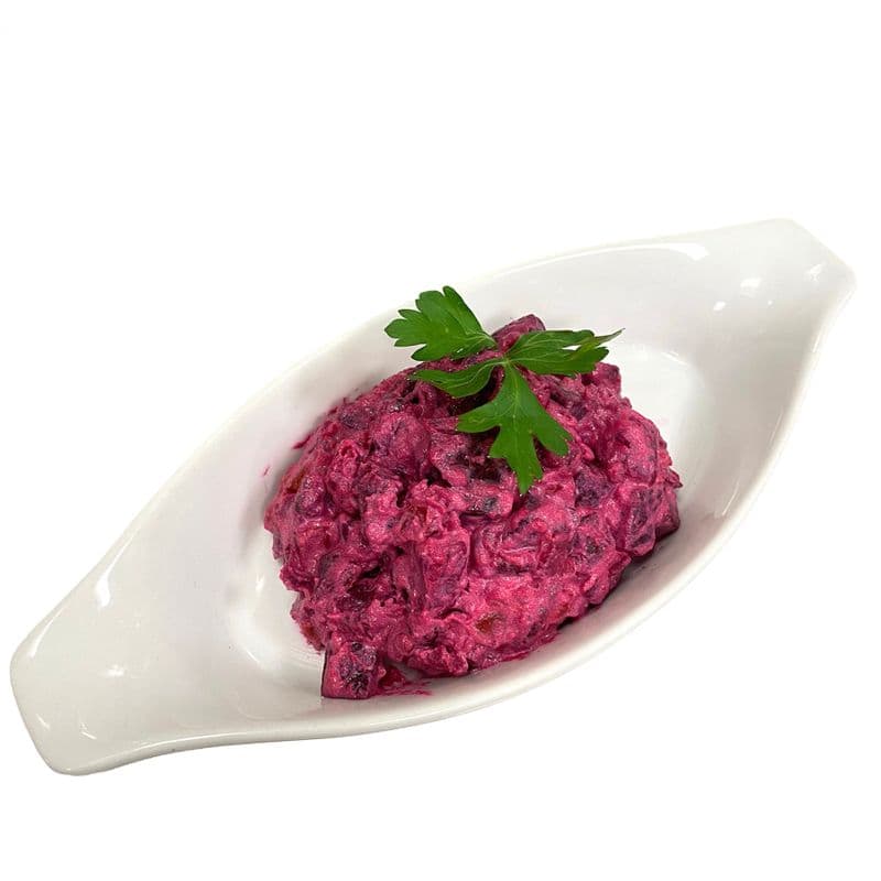 Side Beet and Potato Salad - Salada Russa de Beterraba